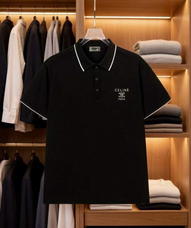 Picture of Celine Polo Shirts Short _SKUCelineM-3XLhgntx1628678